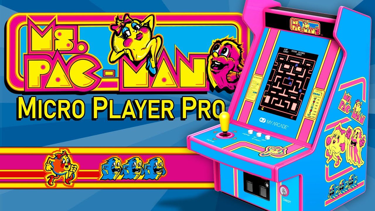 Ms. Pac-Man Micro Player Pro Review | NEW from My Arcade