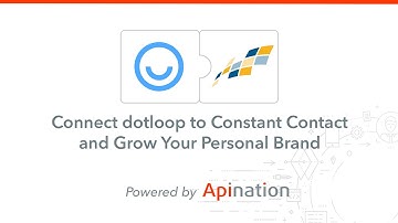 Quickly Grow Your Personal Brand By Connecting dotloop and Constant Contact