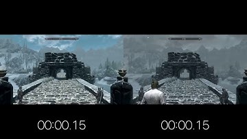 Skyrim Race Speed Comparison