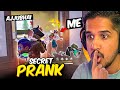 I Secretly Joined in AjjuBhai's (Total Gaming) Custom || Funniest Prank ||  Desi Gamers image