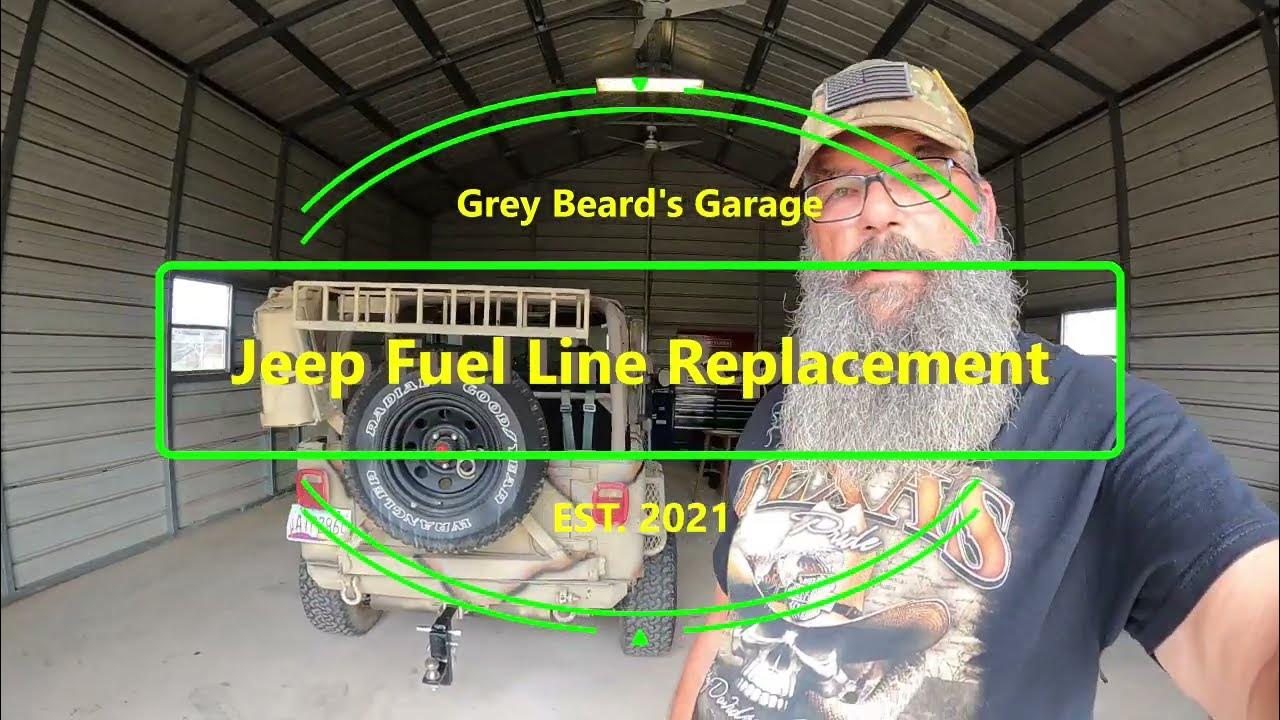 Jeep Wrangler YJ Fuel Line Replacement YouTube