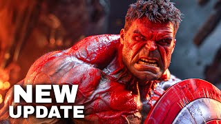 Captain America VS. Red Hulk! - CAPTAIN AMERICA 4: Brave New World (2025) Movie Preview