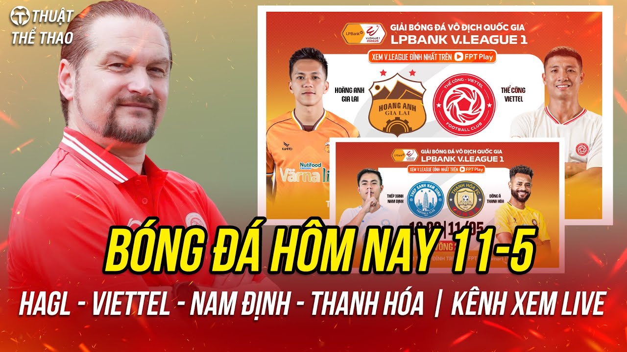 trustly casino Lịch trực tiếp bóng đá hôm nay 11-5 | HAGL vs Viettel, Nam Định vs Thanh Hóa vòng 22 trên FPT Play