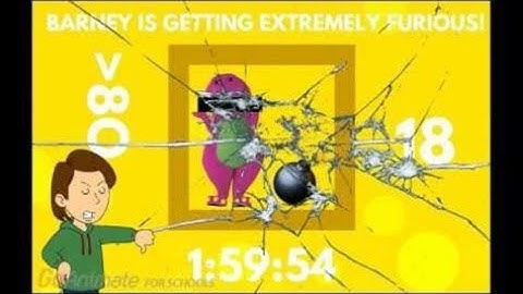 THE ULTIMATE BARNEY ERROR