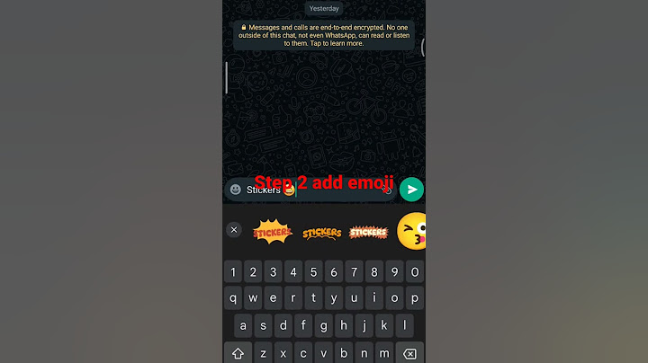 How to convert text to stickers! #stickers #whatsapp #cool