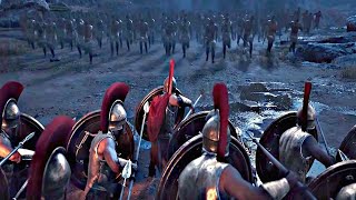 Леонид и триста спартанцев в assassin creed odyssey
