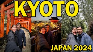 HONEYMOON: Kyoto, Japan 2024 | Kiyomizudera, Bamboo Grove, Monkey Park, Nara Deer, Fushimi Inari