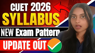 CUET 2026 🚨 New Syllabus, Exam Pattern & Dates OUT! | Explained by DU Student #cuet2026