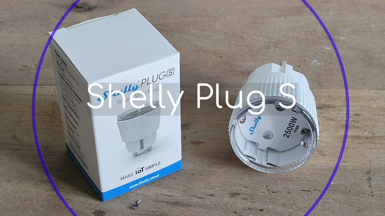 Prise connectée avec mesure de consommation Plug S - Shelly – Taiga