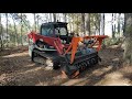 Farm Cleanup And Mulching The Woods