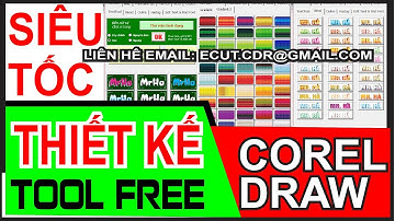 BỘ 4 CORELDRAW TOOLS PRO NEW BỘ CÔNG CỤ CHO QUẢNG CÁO  SIÊU TỐC CHUYÊN NGHIỆP #CORELDRAW