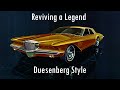 Reviving a legend the duesenberg attempts