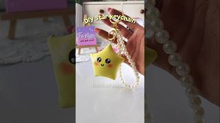 Diy Star Keychain ⭐✨#diy #artandcraft #papercraft #shorts #youtubeshorts #goviral #keychain