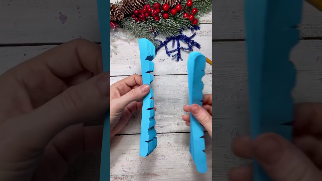 Ангел из бумаги/ новогодний декор своими руками/ невероятная красота из бумаги