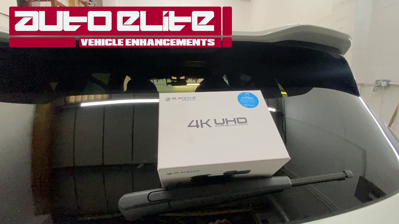 Blackvue DR9002CH 4K UHD Dashcam install to BMW X3 at Auto Elite UK