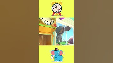 Hickory Dickory Dock 🕒🐘 Elephant Effects Remix [1:59 Loop] Clock Nursery Rhyme & Kids Animal Songs