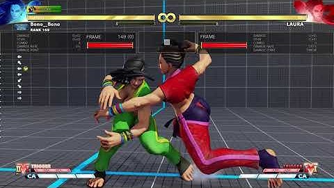 SFV Laura:  Punishment for the V-Shift-Break