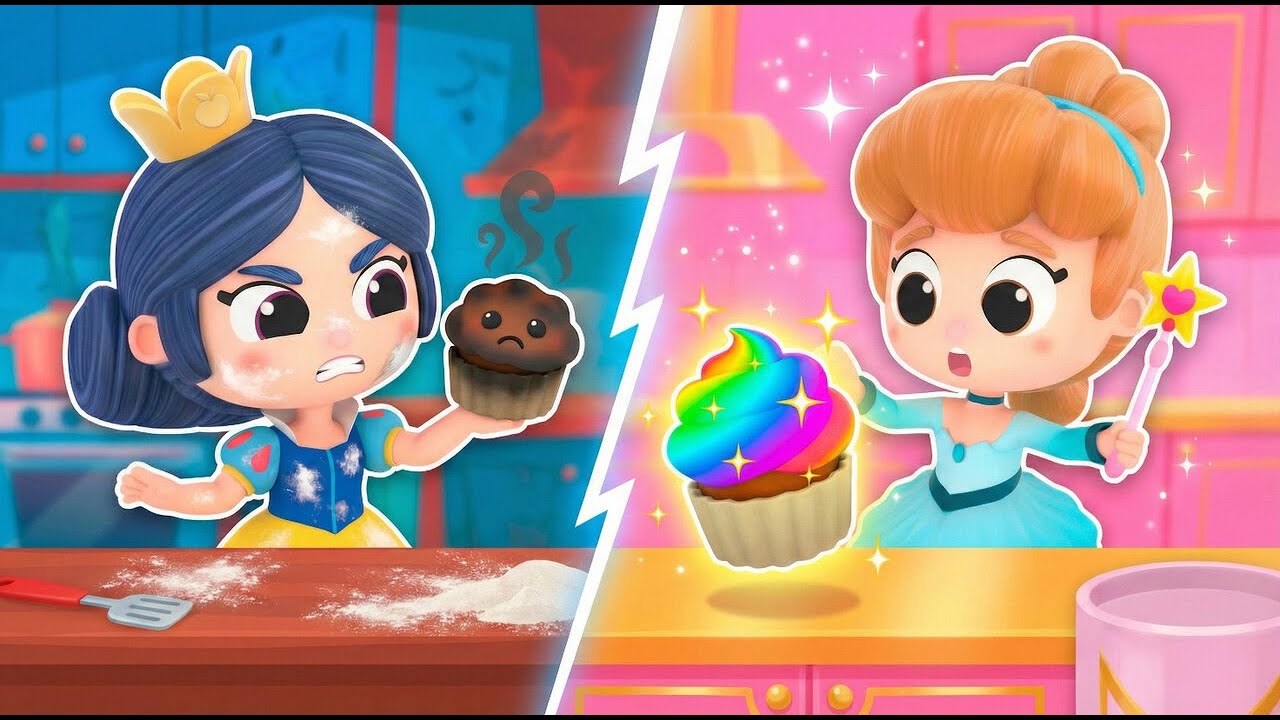 Lední bruslení nepořádek! ❄️ Pohádky kreslené filmy pro děti | Increditales