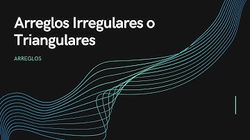 54.Programación con Cachi || Curso de Fundamentos de Programación en Java || Arreglos Irregulares