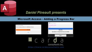 Microsoft Access - Adding a Progress Bar screenshot 3