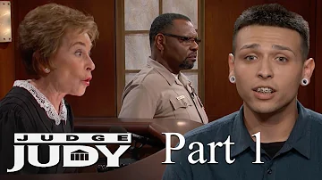 Judge Judy Drags Man for Being Late to Court! | Part 1