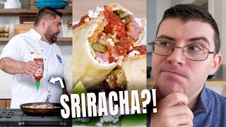 Pro Chef Reacts... To Epicurious $113 vs $10 BURRITO!