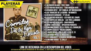 Mix Corridos De La Vieja Escuela Vol 1 ┃Descarga Gratis