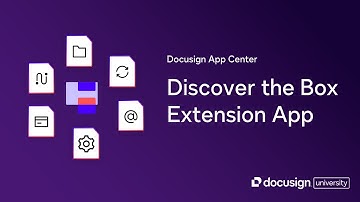 Docusign App Center: Discover the Box Extension App