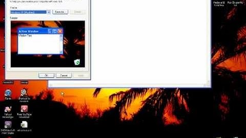 How To Change Icon Text Color / Background [WINDOWS XP]