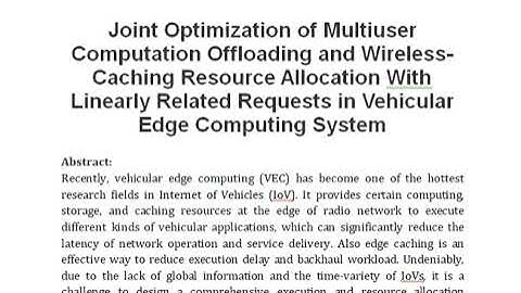 Joint Optimization of Multiuser Computation Offloading and Wireless Caching Resource Allocation With