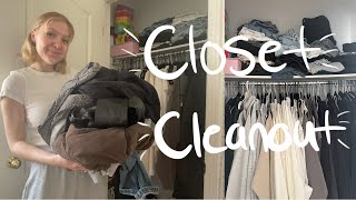 closet cleanout 2024! (very overdue)