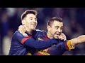 Lhommage magnifique de xavi  lionel messi  oh my goal