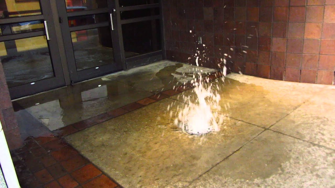 draining a geyser