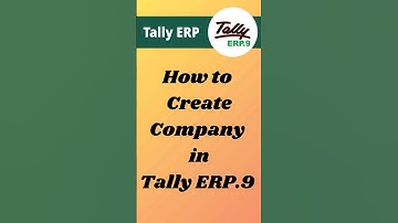 How to create Company in Tally ERP.9? #tally #tallyerp9 #tallycreatecompany #shorts #howto