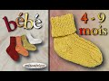 Tricot  chaussettes pour bb  49 mois  