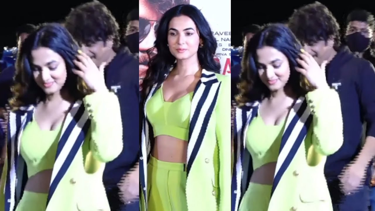 Sonal Chauhan & Nagarjuna Visuals at The Ghost Movie Release Trailer Launch Event