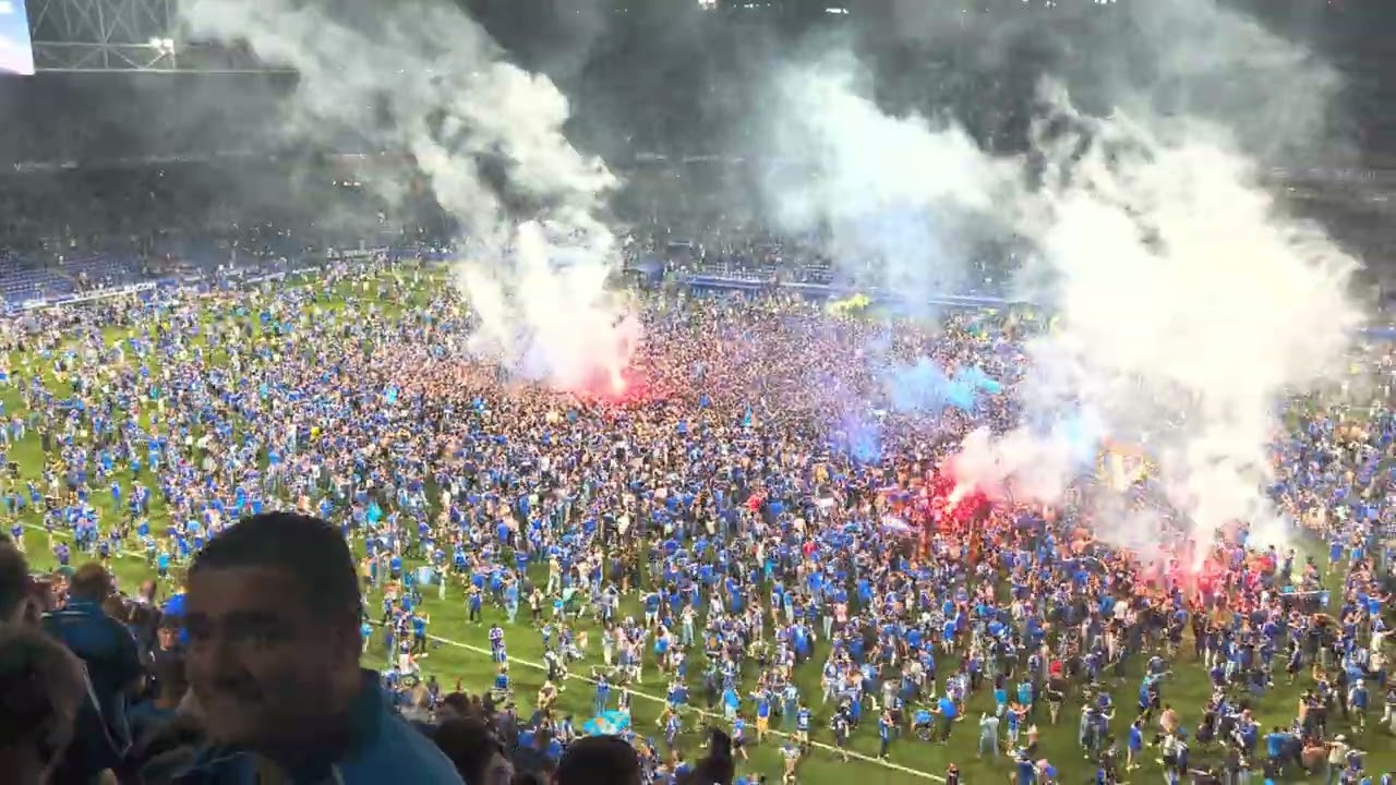 Real Oviedo 3 - C.D. Mirandés 1; final del partido  (SOMOS DE PRIMERA)