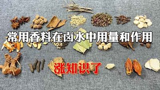 大厨详细讲解22种常用香料在卤水中作用用量，通俗易懂，干货收藏【超子美食】