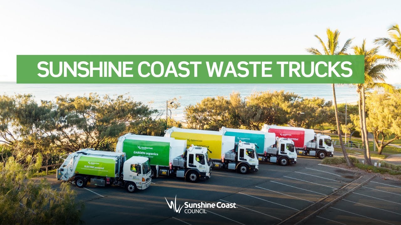 Sunshine Coast Council's new waste collection vehicles YouTube Sunshine Coast Council's new waste collection vehicles YouTube
