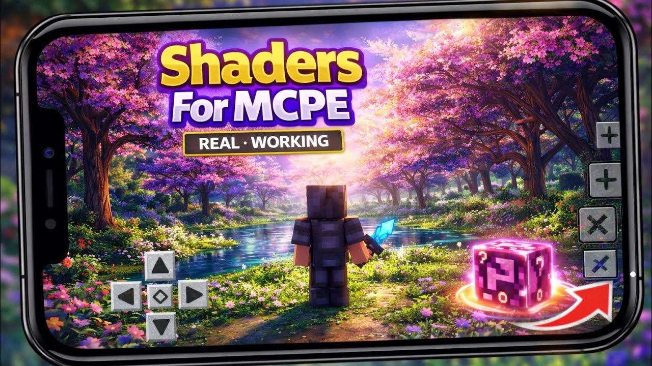 Ultra Realistic 🔥SHADERS  🌟 for Minecraft PE 😍 | ( Android Friendly )