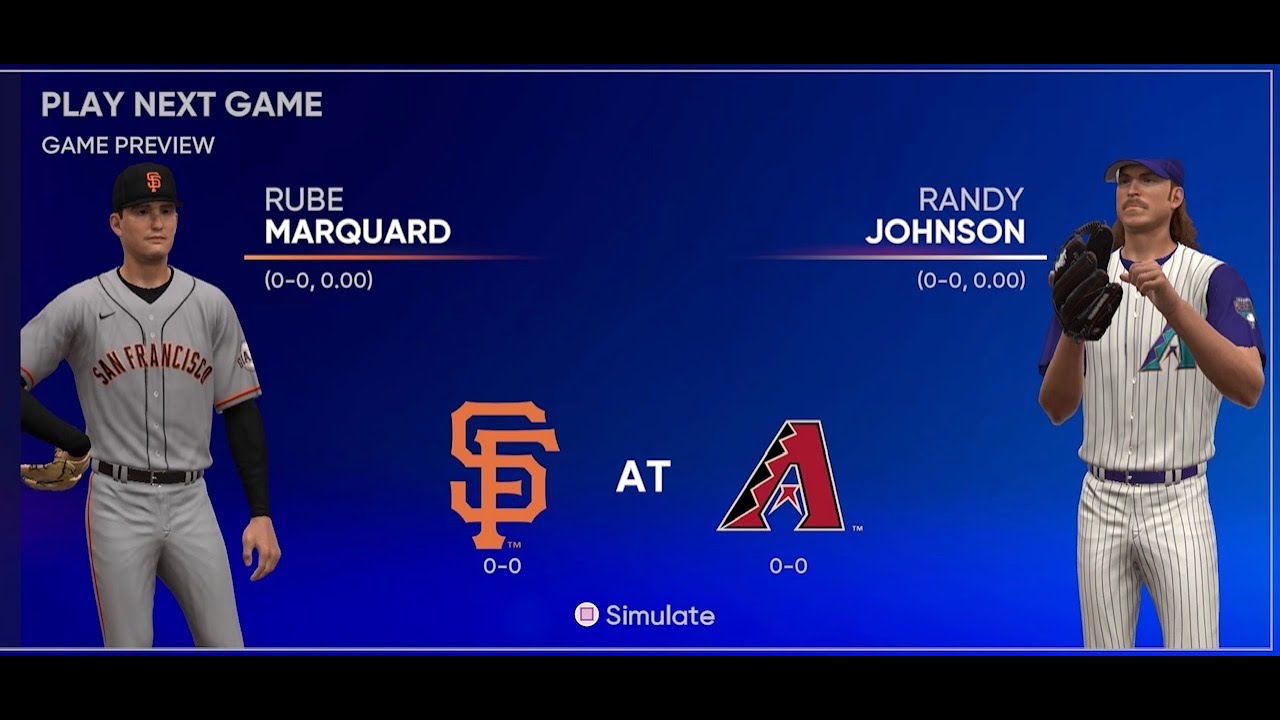 OPENING DAY! Franchise Stars Baseball League Year 3 Giants DBacks YouTube