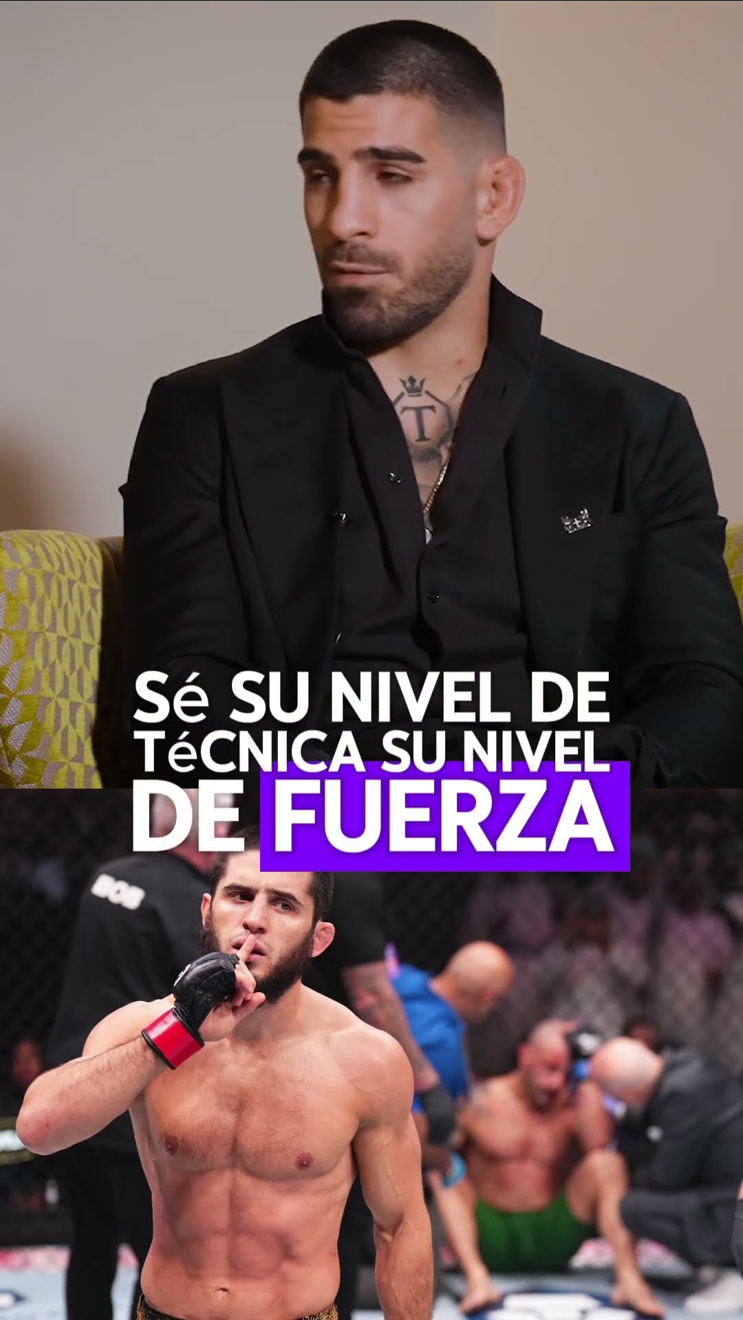 Ilia Topuria: “Islam Makhachev sabe que lo vencería” #ufc #ufcespanol #mma