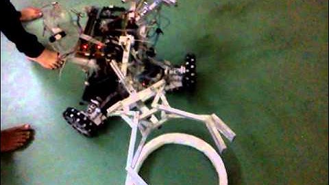 Auto robot practice for National ABU Robocon 2013 India