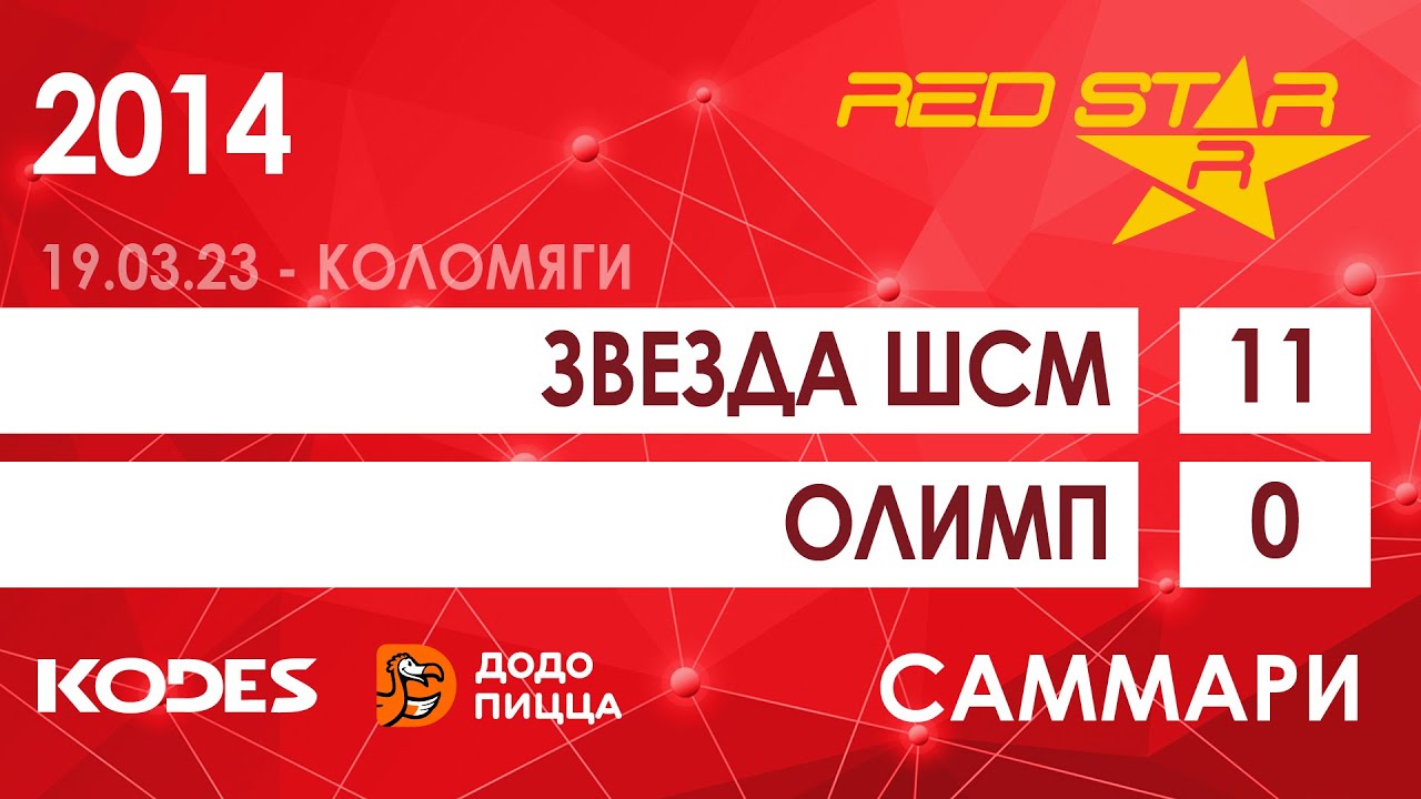 19.03.23 2014 Звезда ШСМ - Олимп 11-0 САММАРИ - YouTube