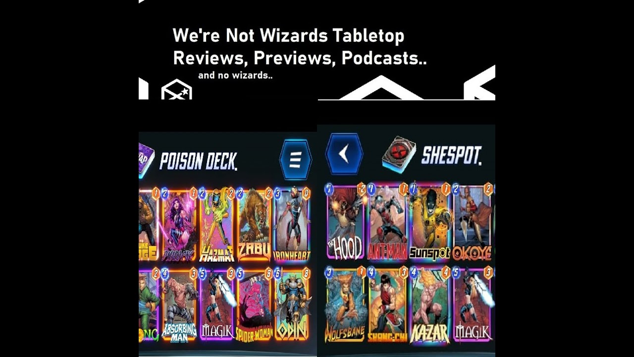 SNAP - The Job’s a Game -WNW Special Episode One - She Hulk Deck - Hazmat Decks