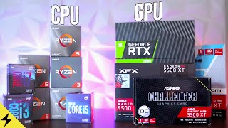 The Best CPU & GPU Combos for PC Gaming! - $200, $300, $400, $500, $600, $1000
