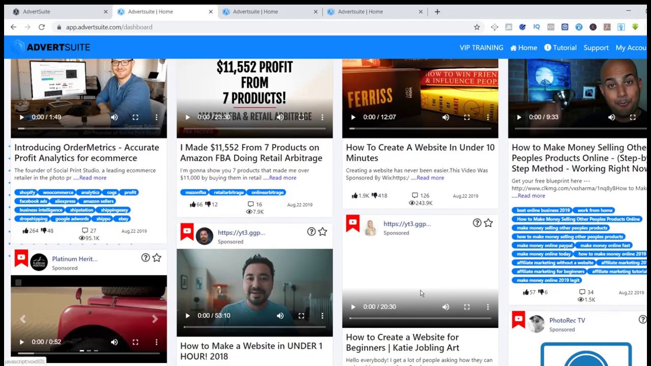 Advertsuite Review + Demo Video. No. 1 Product to make money from FB. Get Link in description.