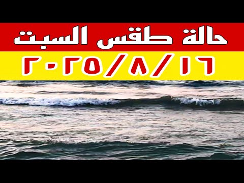 بداية انكسار الموجة الحارة وتحسن تدريجي في درجات الحرارة في حالة الطقس غدا السبت ٢٠٢٥ ٨ ١٦