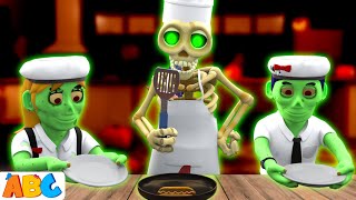 Five Zombies Were Cooking At a Party🧟 | New SPOOKY Zombie Song for Kids | All Babies Channel