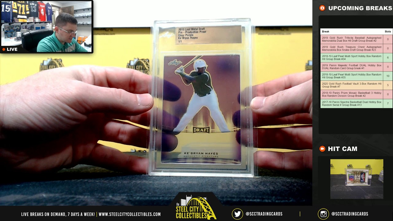 2019 Leaf 1 1 Proof Multi Sport Box Tommy L YouTube